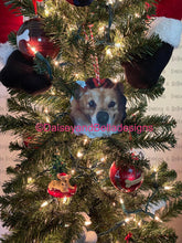 Load image into Gallery viewer, SMILING STEWIE/with snow- Christmas ornament