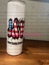 Load image into Gallery viewer, Jay (j&amp;w exterior cleaning) 20 ounce tumbler. Comes with lid and straw
