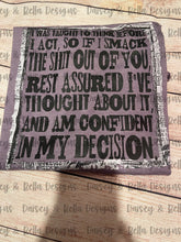 Load image into Gallery viewer, Rest assured/slap
