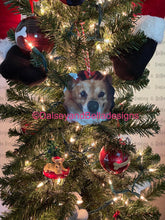 Load image into Gallery viewer, SMILING STEWIE/with snow- Christmas ornament
