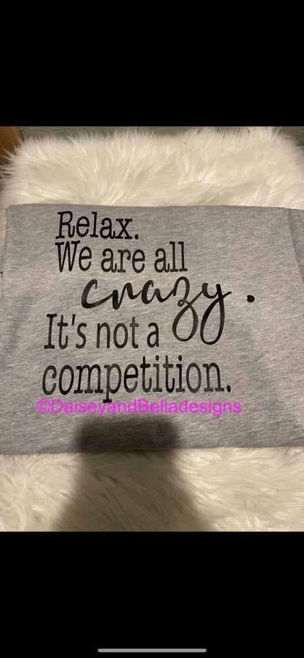 Relax we are all crazy. It’s not a competition